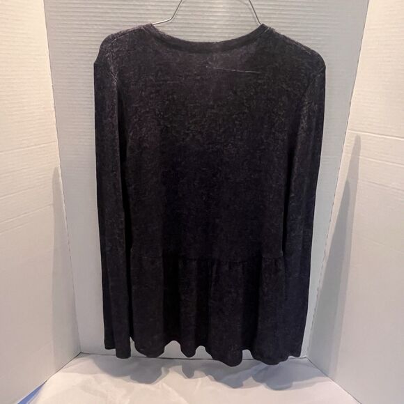 Abercrombie Kids Gray Long Sleeve Shirt Size 15/16 Girls - Picture 5 of 7